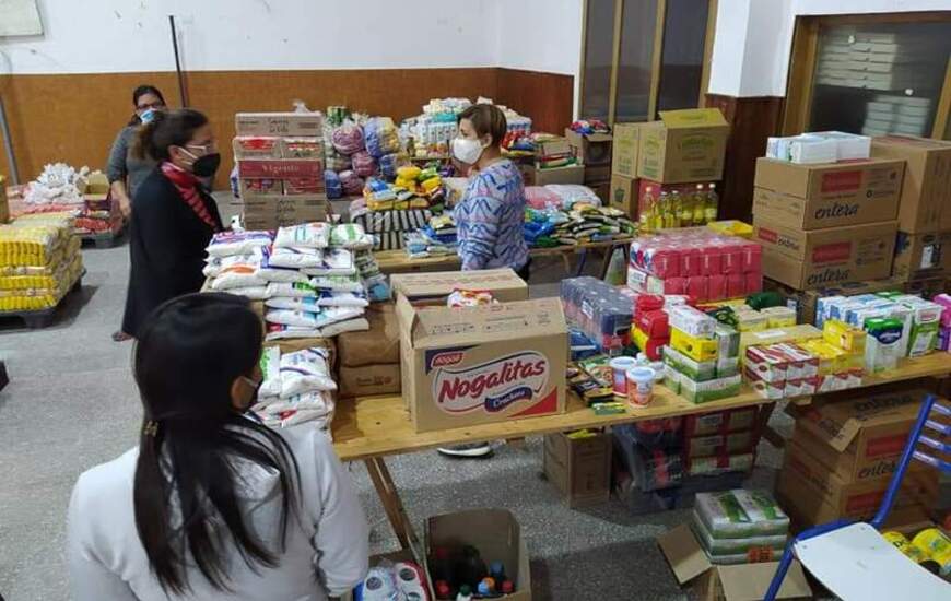 Imagen de Lagos Comunidad Solidaria: Comenz&oacute; el relevamiento de alimentos para distribuir la primera etapa