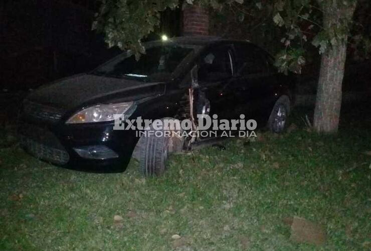 Imagen de Accidente en el camino que va al Bote Club