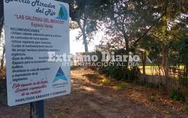 El espacio p&uacute;blico usurpado se encuentra en el barrio Mirador del R&iacute;o.
