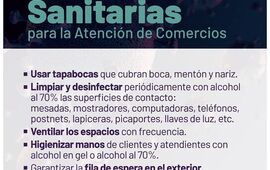 Imagen de COVID - 19: Medidas sanitarias para la atenci&oacute;n en comercios
