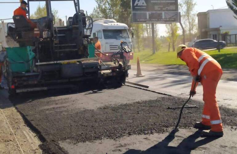 El trabajo en conjunto entre comuna y provincia continúa a buen ritmo.