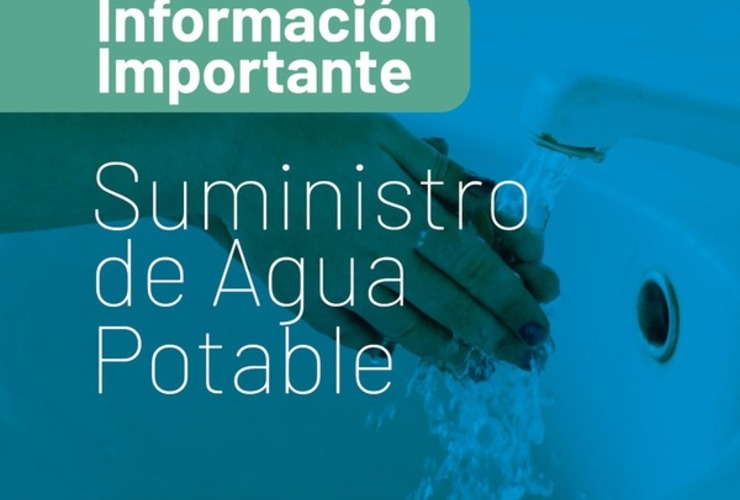 Imagen de Información importante: Suministro de agua potable