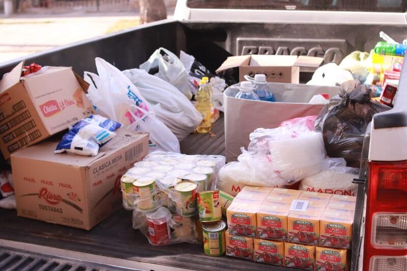 Imagen de �Cl&aacute;sico Solidario�: Uni&oacute;n y Athletic �JUNTOS� entregaron donaciones a comedores