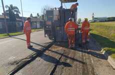 Imagen de Arreglos en el acceso al autopista: Vialidad Provincial continúa trabajando en la localidad