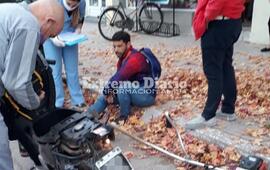 Imagen de Accidente sobre calle Libertad