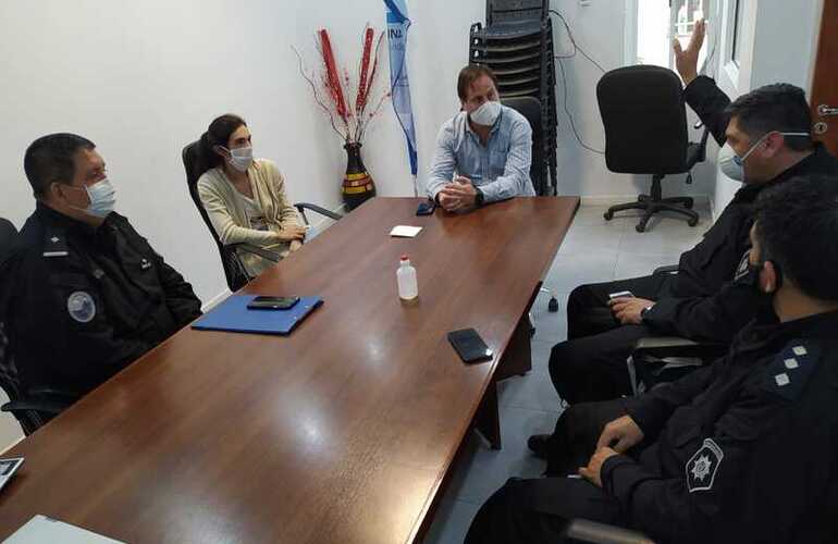 Imagen de La comuna coordina acciones con la Polic&iacute;a de Seguridad Vial