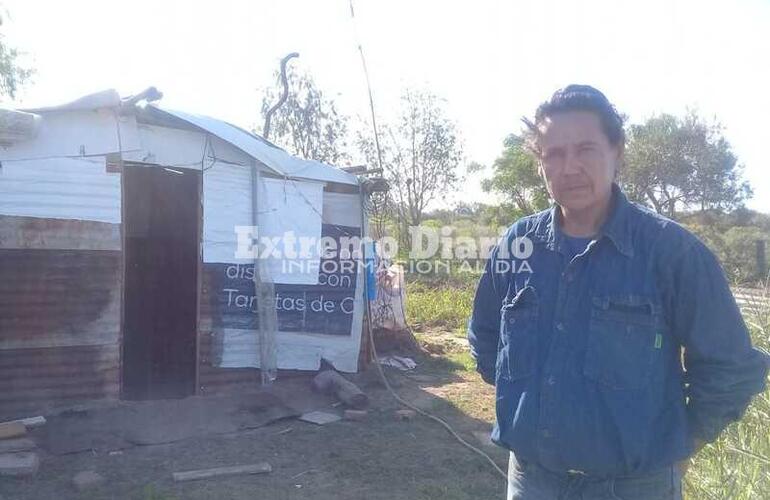 Imagen de Llegó de trabajar y se encontró con que le habían llevado lo poco que tenía