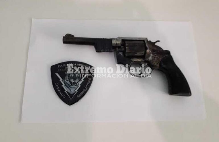 Imagen de Secuestro de arma de fuego y moto con pedido de captura