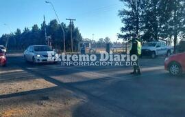 Imagen de Controles en el acceso norte a Arroyo Seco