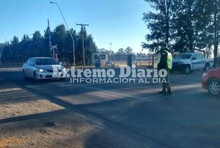 Imagen de Controles en el acceso norte a Arroyo Seco