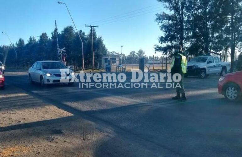 Imagen de Controles en el acceso norte a Arroyo Seco