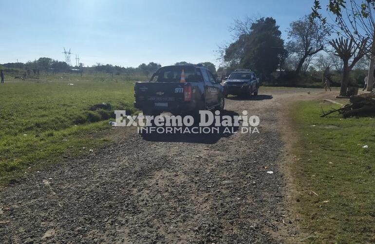 Imagen de La policía detuvo la ocupación  de un terreno privado