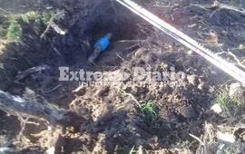 Imagen de Obras P&uacute;blicas repar&oacute; ca&ntilde;o roto en la Plaza Ra&uacute;l Alfons&iacute;n