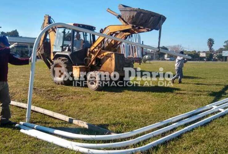 Fuerte apuesta en obras públicas desde la Comuna.