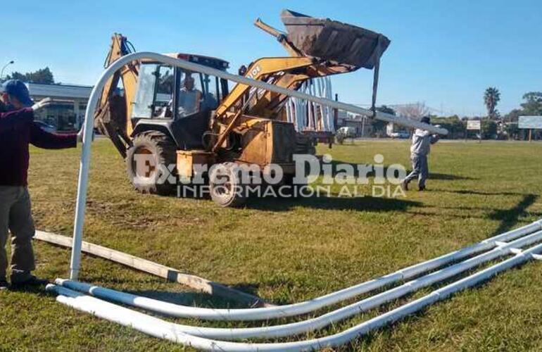 Fuerte apuesta en obras públicas desde la Comuna.