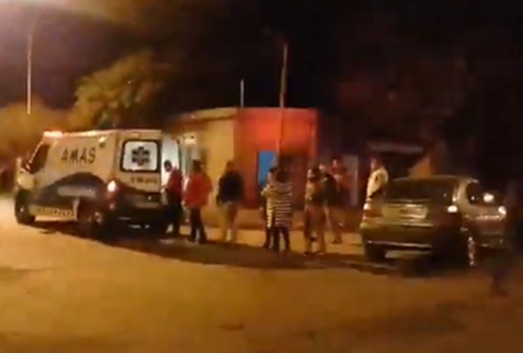 Imagen de Choque entre un automóvil y una moto