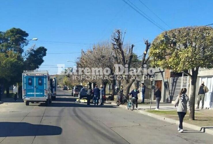 Imagen de Mujer accidentada fue trasladada grave a Rosario