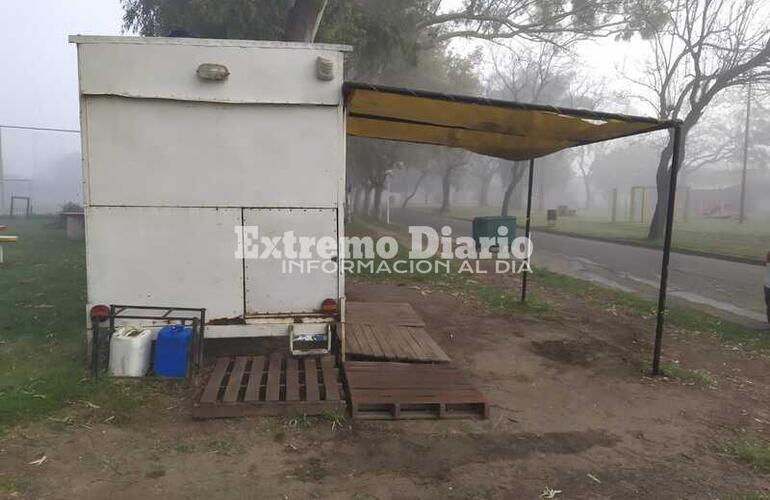 Imagen de Les robaron mientras estaban trabajando