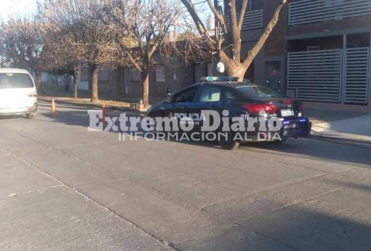 Imagen de La policía trabaja en el lugar del accidente