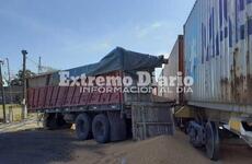 El conductor del camión salió ileso.