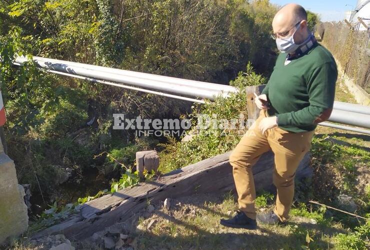 Imagen de Ingenieros de Hidráulica supervisaron el canal Savoca