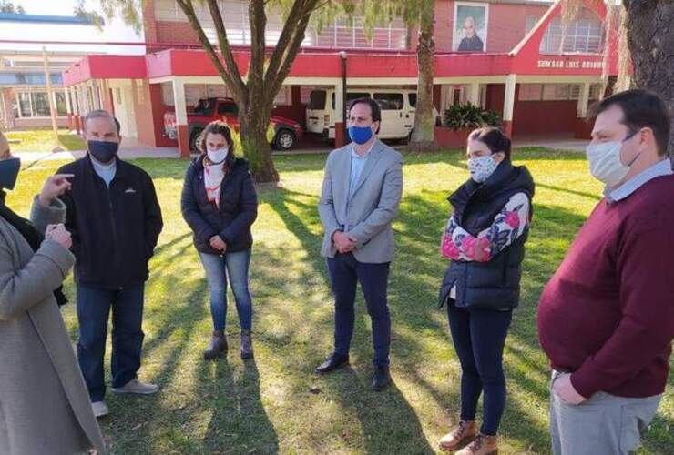 Imagen de El Sub Secretario de Acceso a la Salud Provincial Guillermo Rajmil visitó el Cottolengo