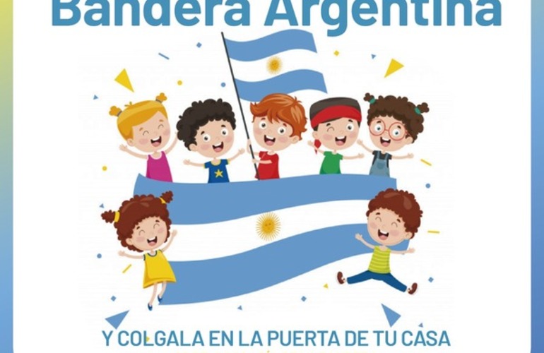 Imagen de Creá tu propia bandera para celebrar el 20 de junio