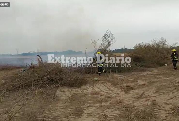 Imagen de Incendio de pastizales