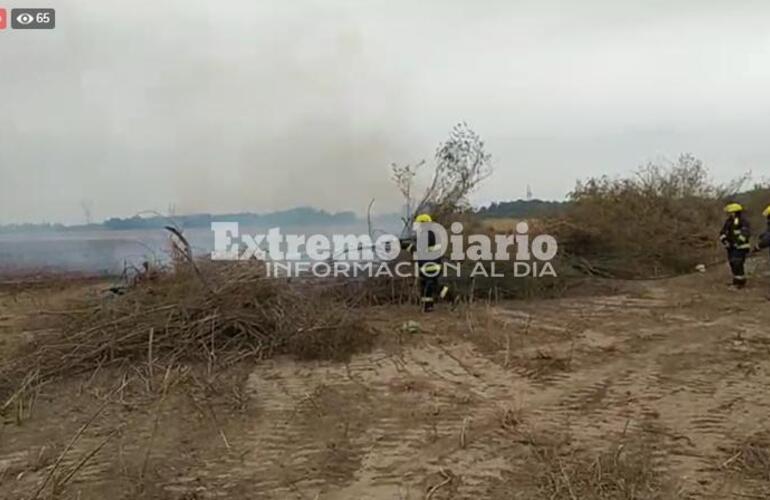 Imagen de Incendio de pastizales
