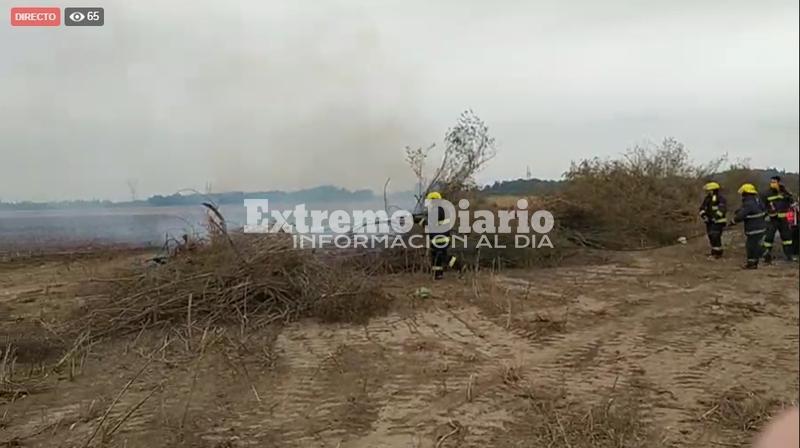 Imagen de Incendio de pastizales