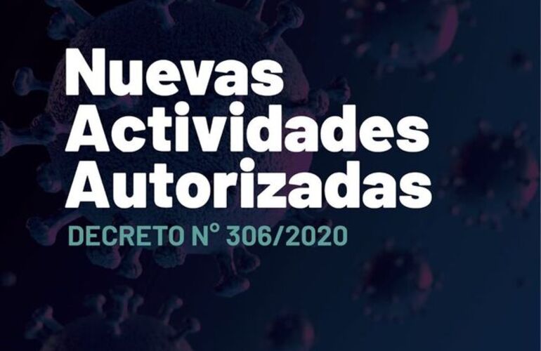 Imagen de Covid-19: Nuevas Actividades Habilitadas Para Nuestra Ciudad