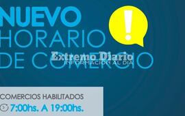 A partir de hoy pueden abrir los rubros habilitados de 7 a 19 horas.