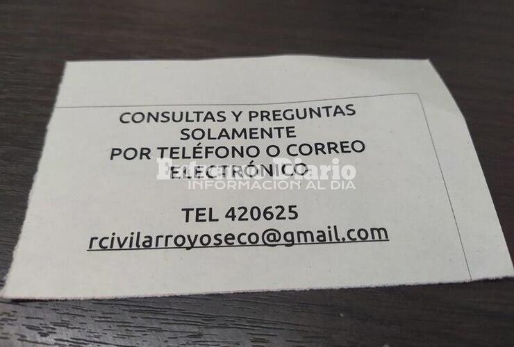 Imagen de El Registro Civil atiende solo con turnos