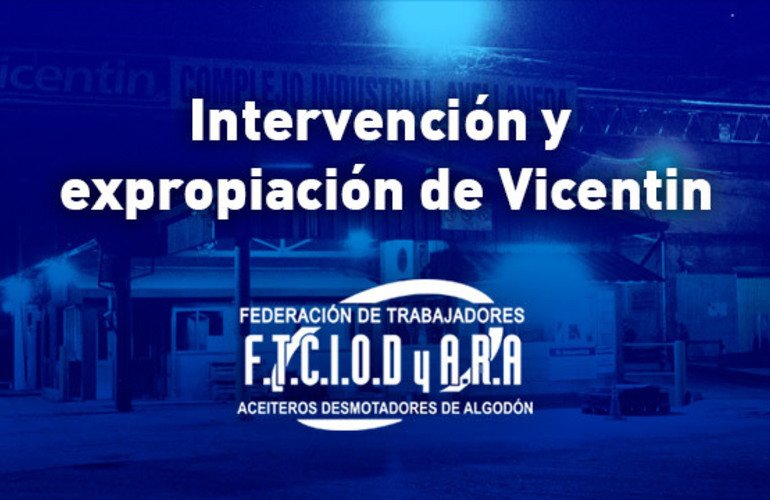 Imagen de Intervención y expropiación de Vicentin