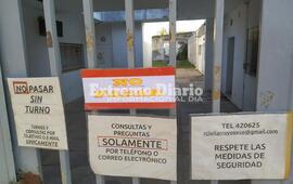 Imagen de El Registro Civil funciona con turnos y medidas de seguridad