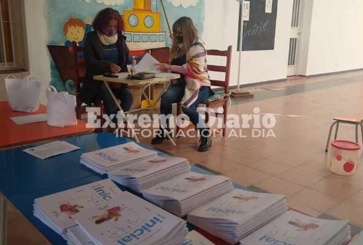 La entrega se realizó esta mañana.