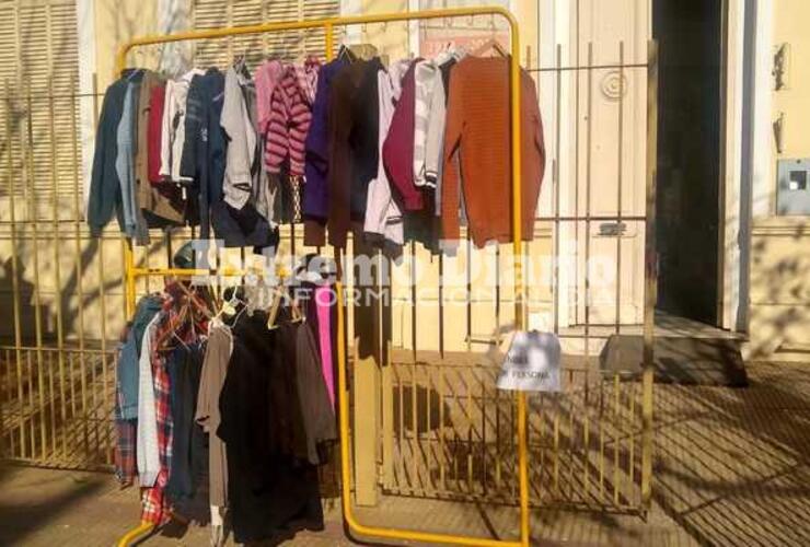 Esta mañana se dispuso del servicio en la vereda del establecimiento.