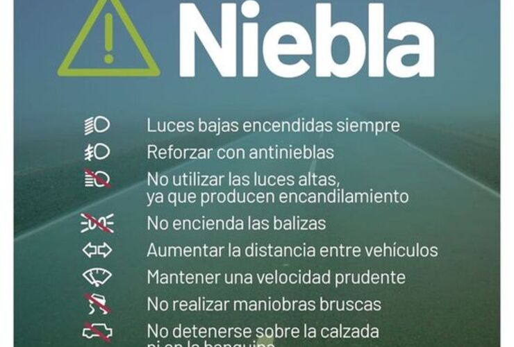 Imagen de Protección Civil informa: recomendaciones para circular los días de niebla