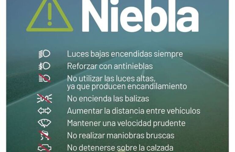 Imagen de Protección Civil informa: recomendaciones para circular los días de niebla