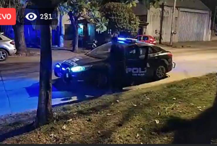 Imagen de Amplio despliegue policial por calle Rivadavia