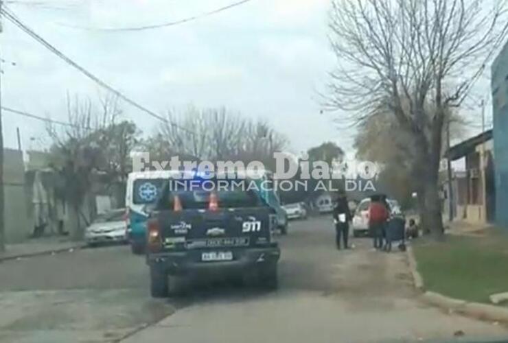 Imagen de Se descompuso en la vía pública y fue trasladado al hospital