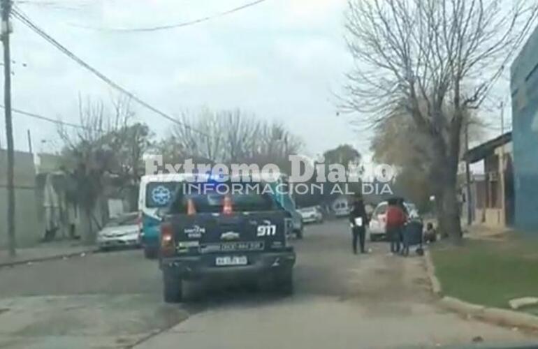 Imagen de Se descompuso en la vía pública y fue trasladado al hospital