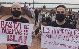 Imagen de Ambientalistas denunciaron una �cat&aacute;strofe� en el delta del r&iacute;o Paran&aacute;