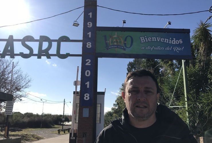 Mario Díaz, presidente del club.