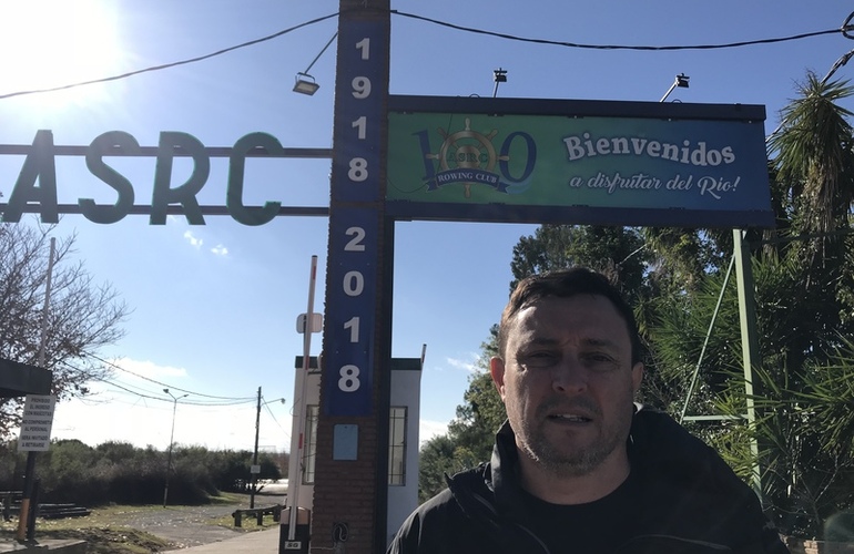 Mario D&iacute;az, presidente del club.