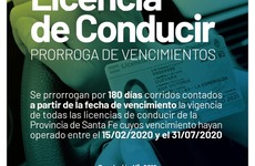 Imagen de Covid-19: Nueva prórroga en el vencimiento de las licencias de conducir