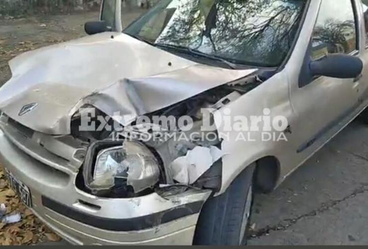 Imagen de Importante accidente entre auto y moto