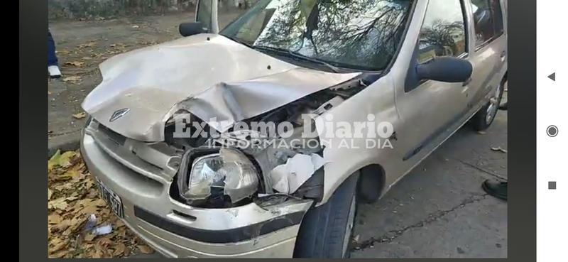 Imagen de Importante accidente entre auto y moto
