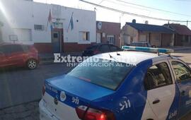 El masculino fue trasladado a la dependencia policial.