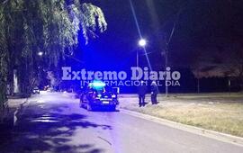 Personal policial trabajo en San Mart&iacute;n y Marechal